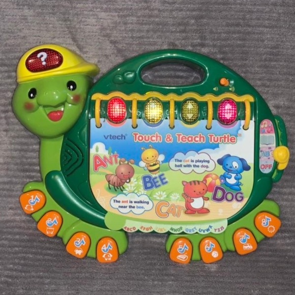 Vtech Touch and Teach Turtle - Picture 2 of 5